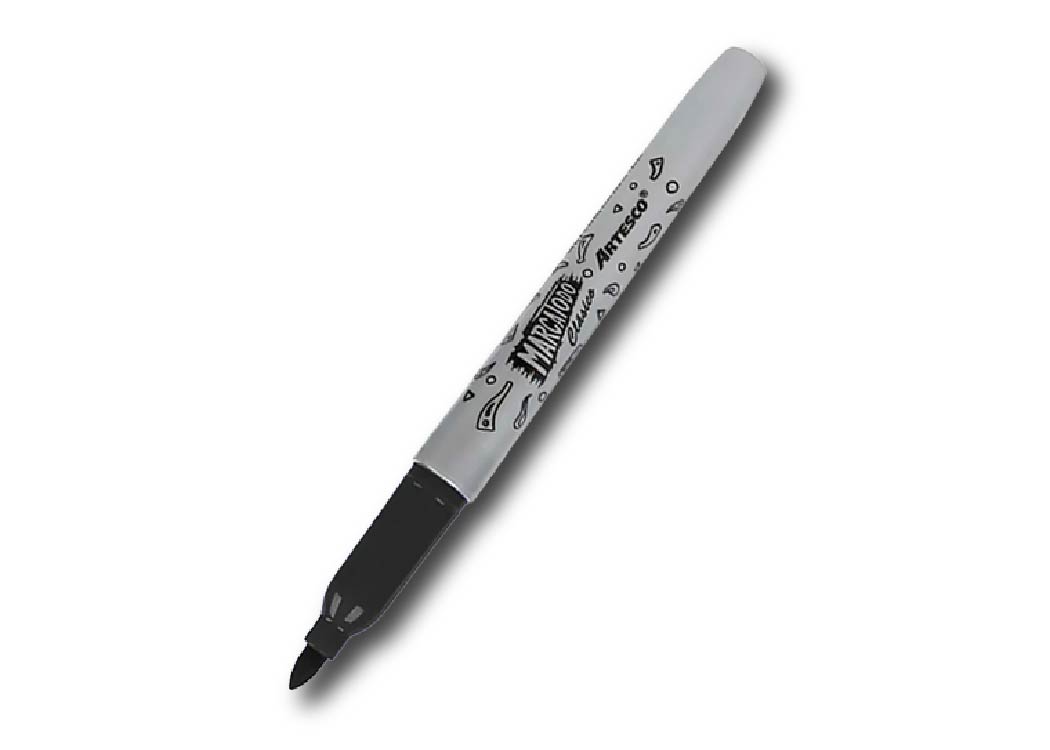 MARCADOR PERMANENTE MARCADORATODO NEGRO